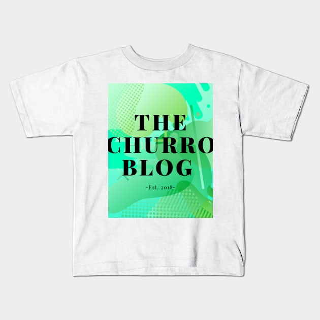 The Churro Blog Green Lava Lamp Kids T-Shirt by TheChurroBlog